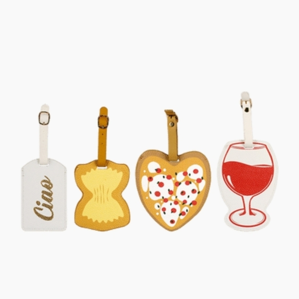 Luxe + Willow Tomato Girl Luggage Tags Set